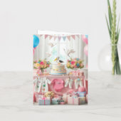 ベビーシャワー 招待状 (裏面)