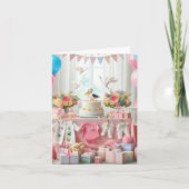 ベビーシャワー 招待状 (正面)