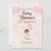 ベビーシャワー 招待状 (正面)