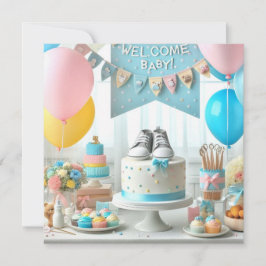 ベビーシャワー 招待状