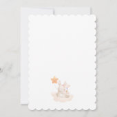 ベビーシャワー 招待状 (裏面)