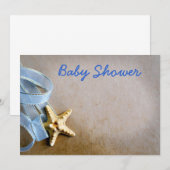 ベビーシャワー 招待状 (正面/裏面)