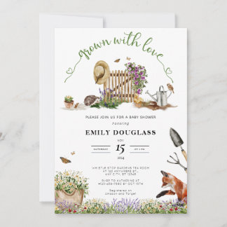 ベビーシャワー 招待状