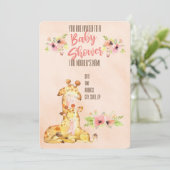 ベビーシャワー 招待状 (スタンド正面)