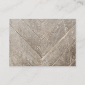 ベビーシャワー-素朴な木のためのベビーの予言カード コーリングカード (裏面)