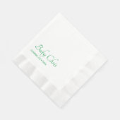 ベビーシャワー 縁ありランチョンナプキン (角)