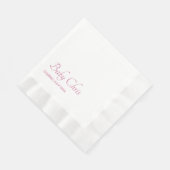 ベビーシャワー 縁ありランチョンナプキン (角)