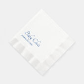 ベビーシャワー 縁ありランチョンナプキン (角)