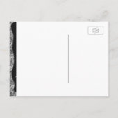 ベビーシャワー | BBQ |黒板 インビテーションポストカード (裏面)