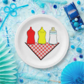 ベビーシャワーBBQ ペーパープレート (パーティー)