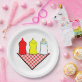 ベビーシャワーBBQ ペーパープレート (パーティー)