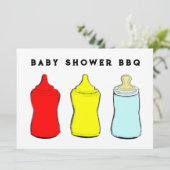 ベビーシャワーBBQ 招待状 (スタンド正面)