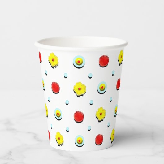 ベビーシャワーBBQ 紙コップ (正面)