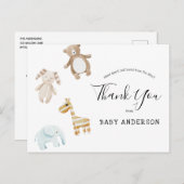 ベビーシャワーbyメールベビーおもちゃサンキュー ポストカード (正面/裏面)