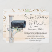 ベビーシャワーbyメール招待状 招待状 (正面/裏面)