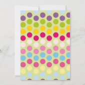 ベビーシャワーbyメール招待状 招待状 (裏面)