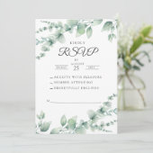ベビーシャワーRSVP 招待状 (スタンド正面)
