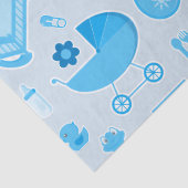 ベビーシャワ生まれたばかりのーボーイギフトラップ 薄葉紙 (詳細)