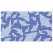 ベビーシャークかわいい第1誕生日テーブルクロス テーブルクロス (正面(横))