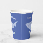 ベビーシャークキッズワンバースデー 紙コップ (右)