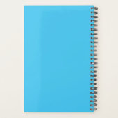 ベビーシャークプランナーとカスタマイズ可能なNametag プランナー手帳 (裏面)