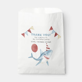 ベビーシャーク海の下の最初の誕生日ありがとう フェイバーバッグ