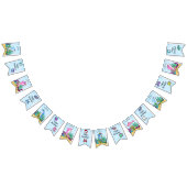 ベビーシャーク男女兼用誕生日 バンティングフラッグ (全)