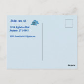 ベビーシャーク（写真付き） ポストカード (裏面)