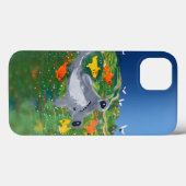 ベビーシャーク「Art by Kids」 Case-Mate iPhoneケース (裏面 (横))