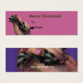 ベビーシュガーグライダーズメリークリスマスラベル (正面&裏面)