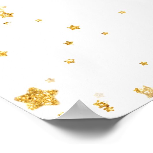 ベビーシューズ男の子または女の子の性別が歓迎のサインを明らかにする ポスター (角)