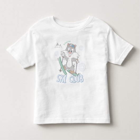 ベビーシルベスター™スキクラブ トドラーTシャツ (正面)