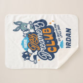 ベビーシルベスター™ & BUGSバニー™デイドリーマーズクラブ シェルパブランケット (正面(横))