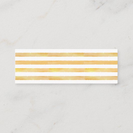 ベビーシンプルリクエストカード用のベビースワーナーブック スキニー名刺 (裏面)