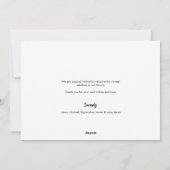 ベビーシンプル写真コラージュのご紹介 シーズンカード (裏面)