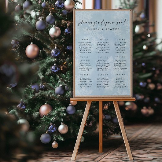 ベビーシンプル外は冷たいベビーシャワー席 ポスター