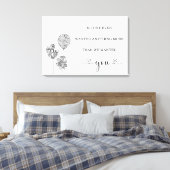 ベビーシンボルや象徴子供部屋 キャンバスプリント (インサイチュ (寝室))