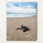 ベビーシータートルパーソナライズされたプランナー プランナー手帳 (裏面)