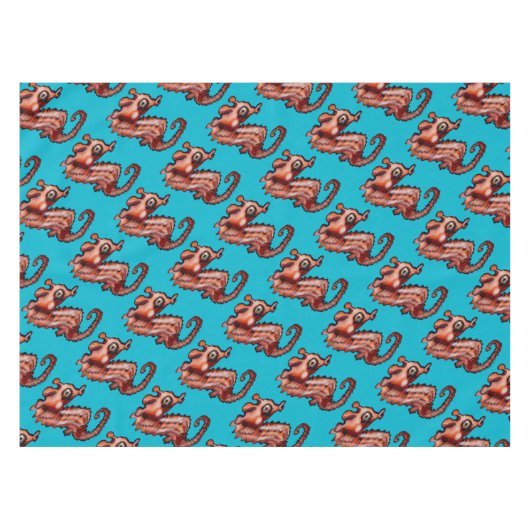 ベビーシーホース テーブルクロス (正面(横))