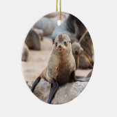 ベビーシールオンロック セラミックオーナメント (右)