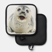 ベビーシール 鍋敷き (正面/裏面)