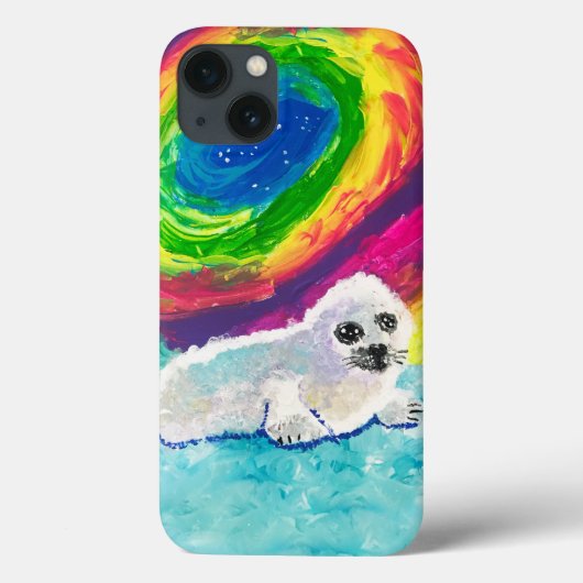 ベビーシール「Art by Kids」 Case-Mate iPhoneケース (裏面)
