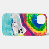 ベビーシール「Art by Kids」 Case-Mate iPhoneケース (裏面 (横))
