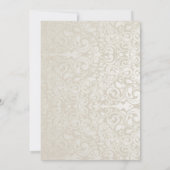 ベビージェンダーリビールパーティーサテンダマスク 招待状 (裏面)