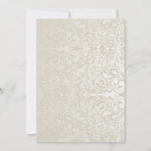 ベビージェンダーリビールパーティーサテンダマスク 招待状 (裏面)