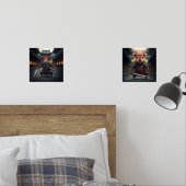 ベビージャックラッセルとPUG忍者プリントセット2 (寝室)