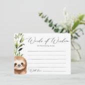 ベビージャングルアニマルアドバイスカード エンクロージャーカード (スタンド正面)