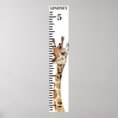 ベビージラフェサファリジャングル動物 ポスター (正面)