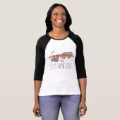 ベビースぶら下がったナマケモノの木 Tシャツ (正面フル)