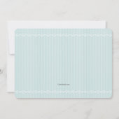 ベビースイートアートブルーフォトバースアナウンス 案内状 (裏面)